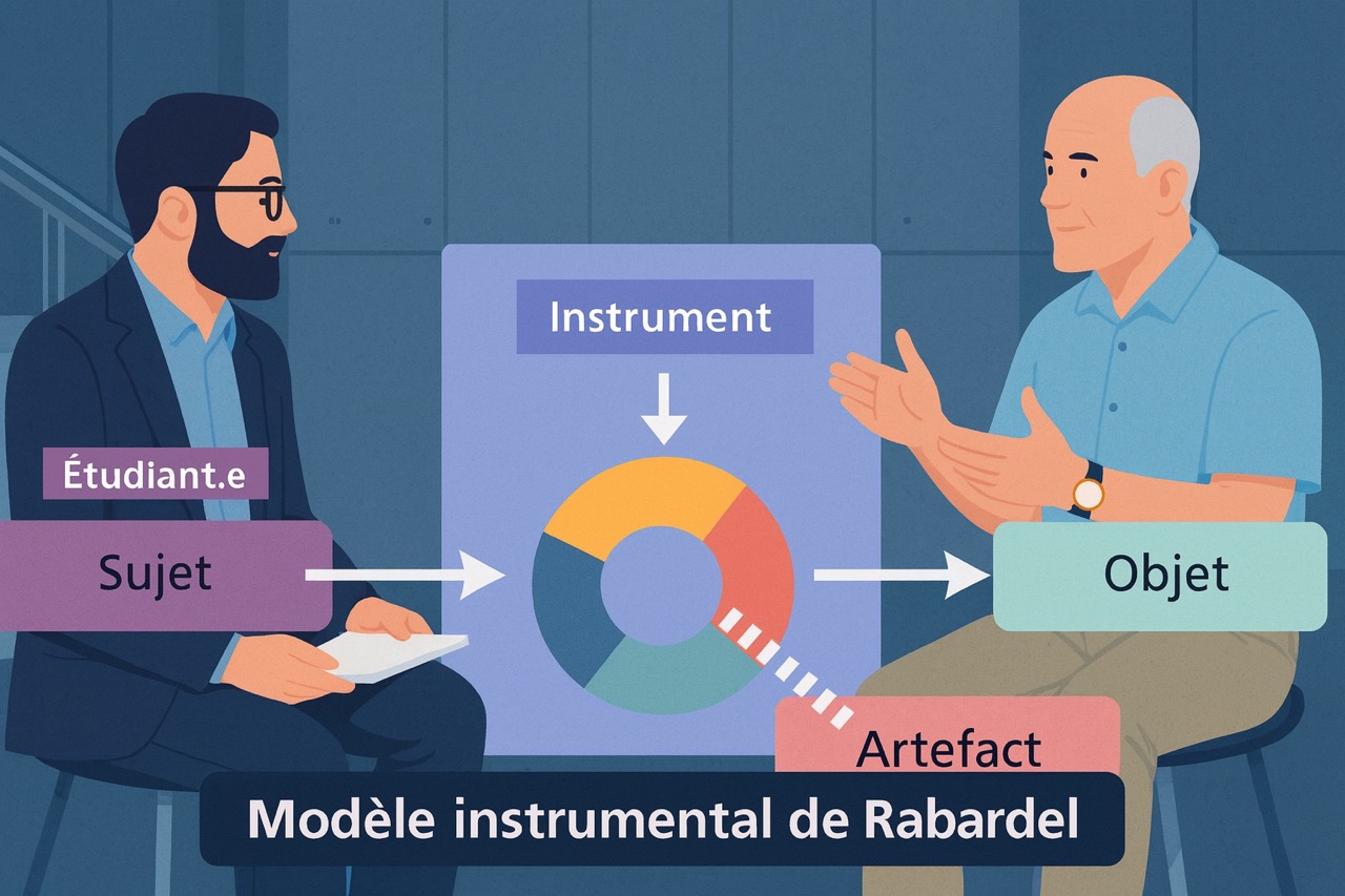 L&rsquo;approche instrumentale de Rabardel appliquée à l&rsquo;intégration des technologies éducatives