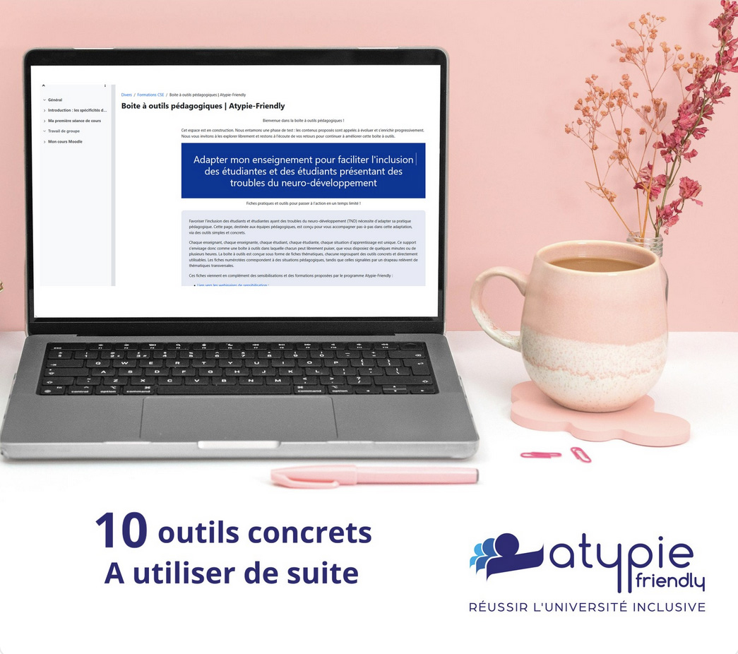 Boîte à outils pédagogiques Atypie-Friendly (BOP)
